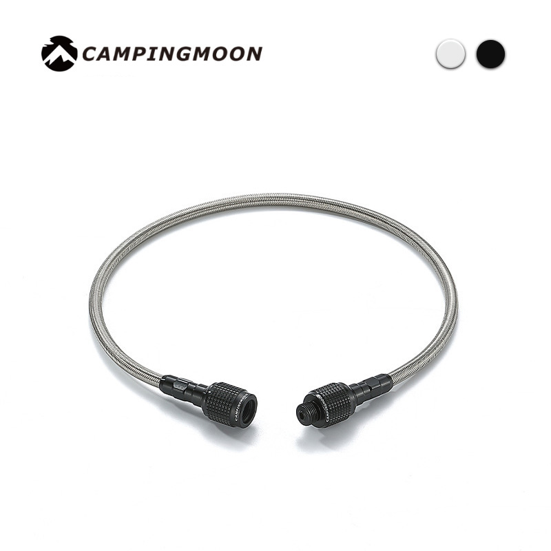 柯曼Z16黑化扁气罐延长线BKZ17高压炉具配件转接头高山丙烷连接线