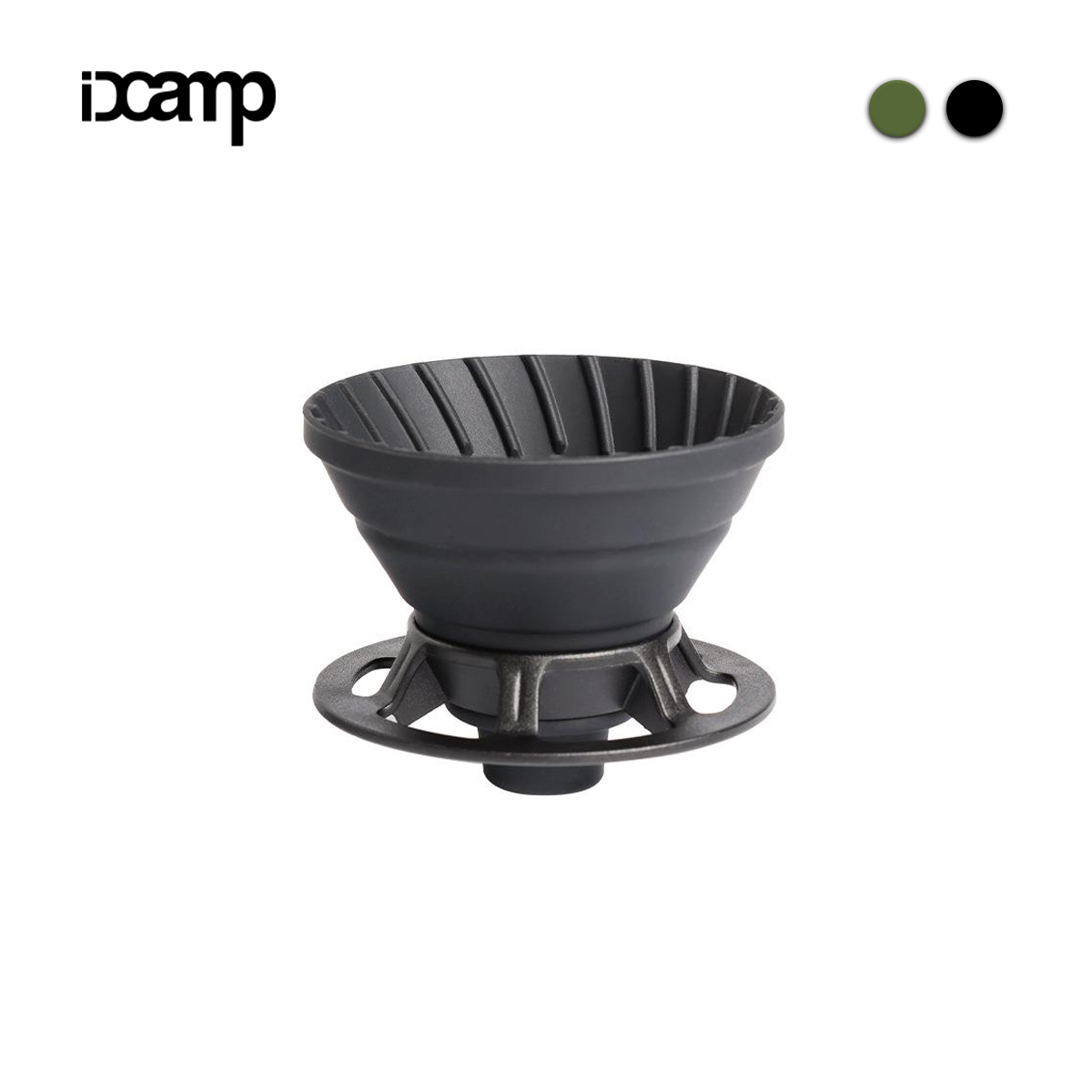 手冲咖啡V60折叠滤杯滴漏式锥形便携滤杯铂金硅胶过滤器户外露营