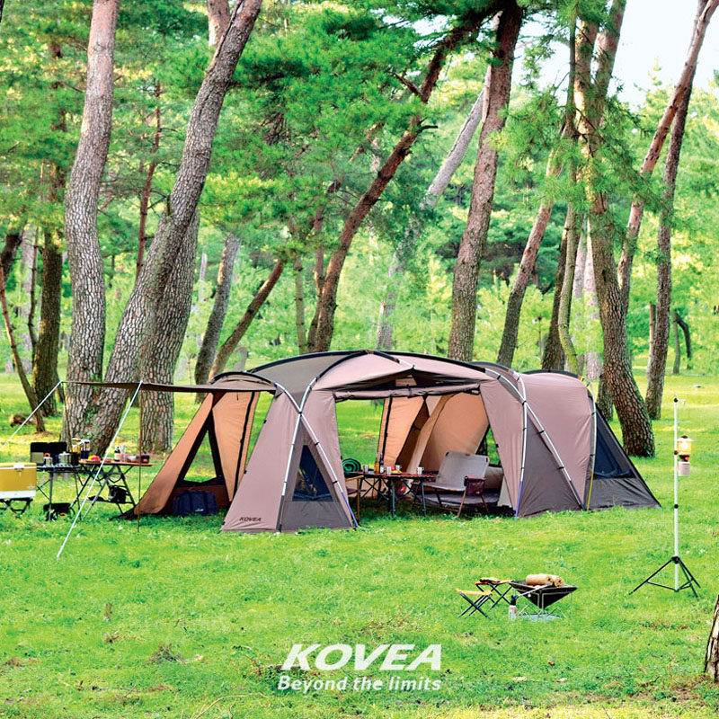 kovea帐篷户外客厅帐露营野营装备精致露营户外野餐一室一厅4-5人