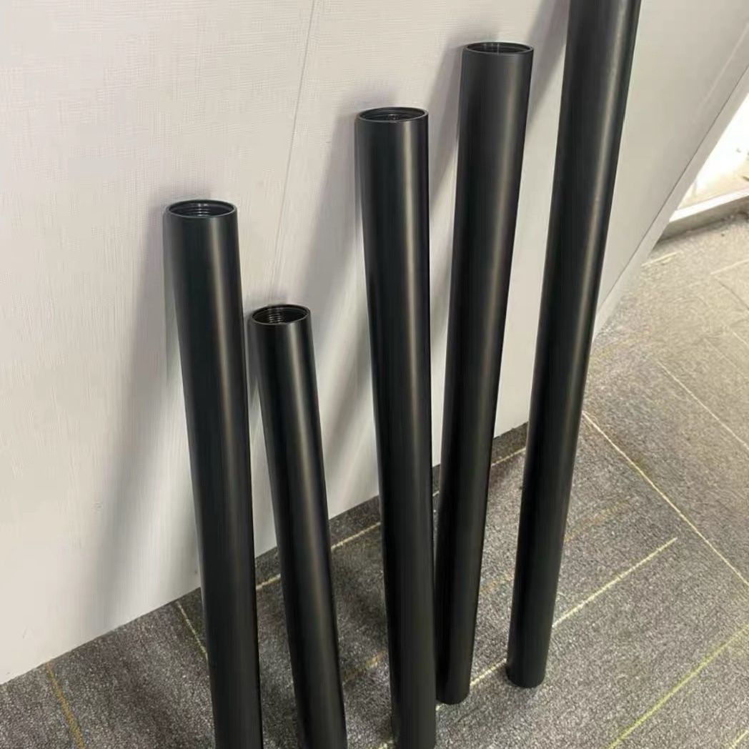 铝管 外16mm内12.1mm阳极氧化铝管 套管铝合金管氧化黑色加工