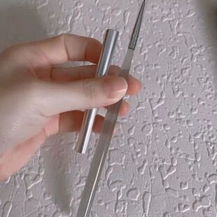 冰黑系列彩绘拉线绘画光疗笔透黑笔杆美甲专用笔美甲笔刷套装