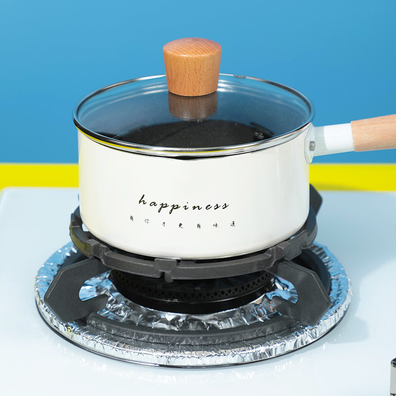 厨房用品一次性煤气炉灶台罩燃气防尘罩套防油保护铝铂膜锡纸圈垫