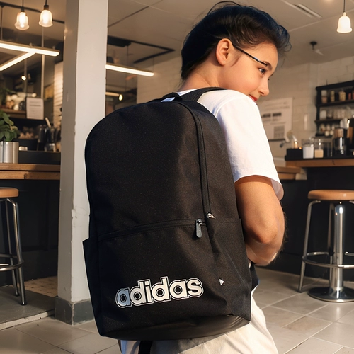 Adidas, мужской вместительный и большой рюкзак, трендовый ранец для путешествий, для средней школы