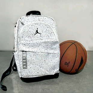 正品耐克双肩包飞人乔丹满天星书包学生大容量nike运动旅行背包