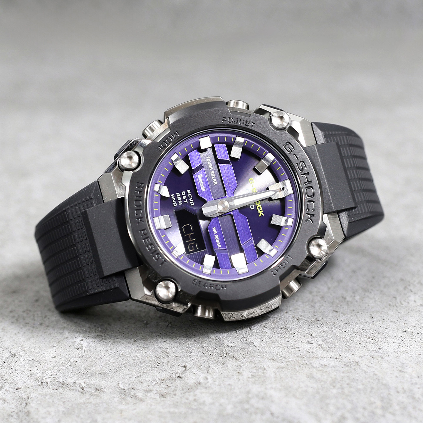 卡西欧G-SHOCK太阳能蓝牙防水表