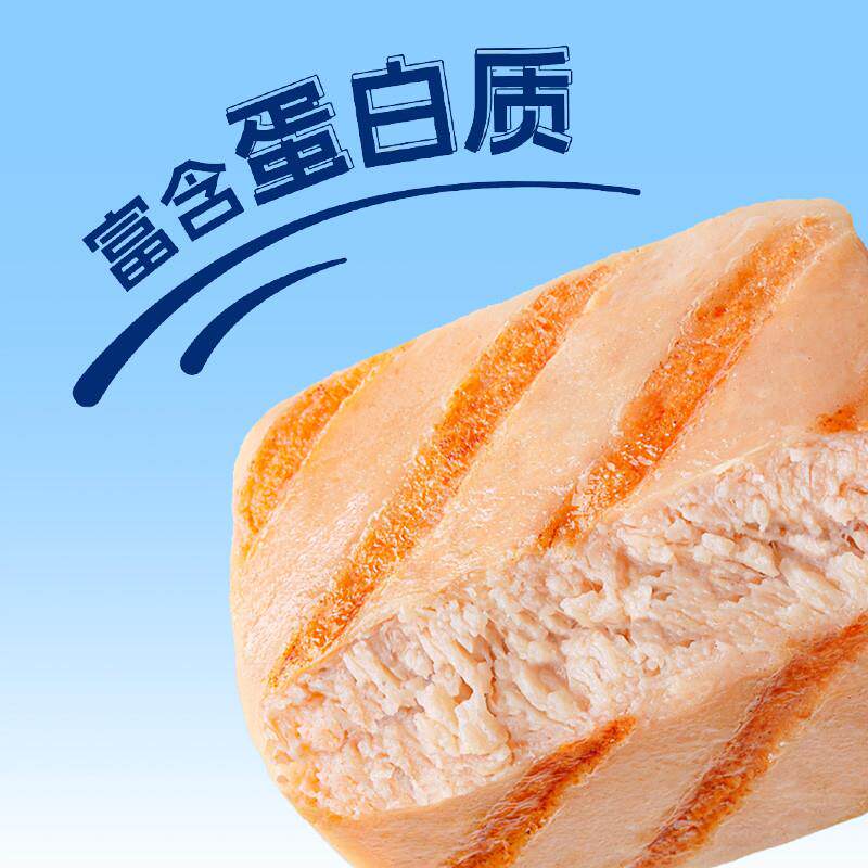 现货SPAM午餐肉经典鸡肉40g*5片便携即食营养减盐高蛋白健身
