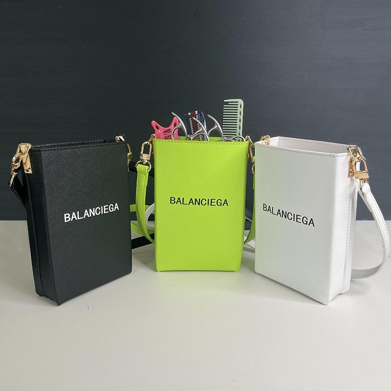 适用巴黎剪刀包发型师专用斜挎网红理发师剪发包个性美发工具包高