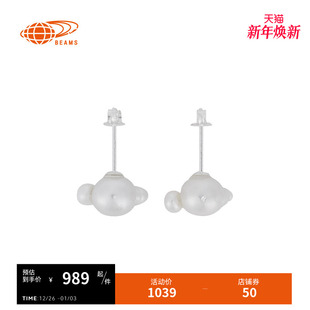 时尚 RAY 新款 异形珍珠耳钉2025冬季 气质耳饰饰品441976X BEAMS女款
