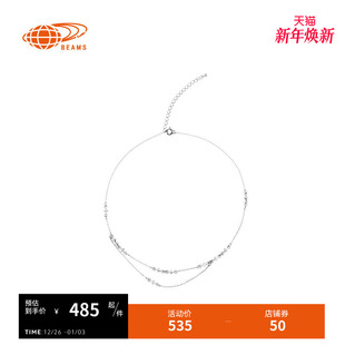 精致时尚 RAY 新款 链条项链2025冬季 双链条叠戴配饰饰品 BEAMS女款