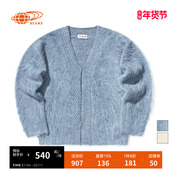 BEAMS 新款 女装 RAY 休闲针织衫 秋冬季 时尚 潮流V领毛衣外套