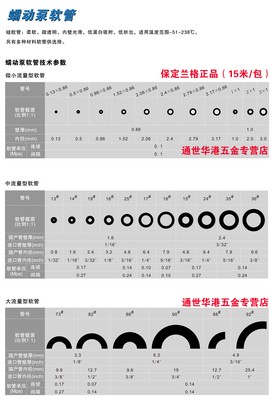 保定兰格蠕动泵硅胶管软管 恒流泵白色橡胶管子14#16#25#17#18#19