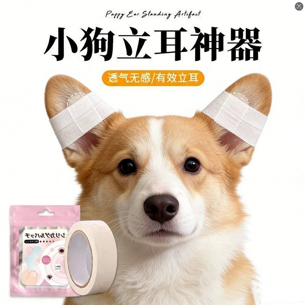 小狗立耳神器立耳器立耳竖耳贴幼犬竖耳狗狗专用通用辅助固定器