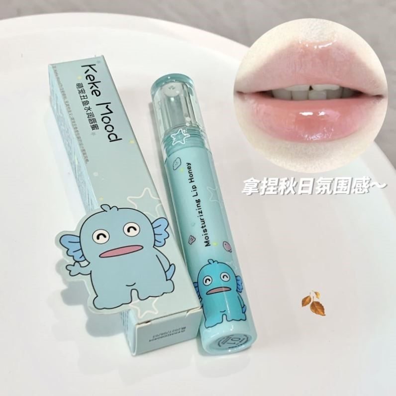 kekemood萌宠小丑鱼水润唇蜜秋冬纯欲嘟嘟唇釉伪素颜裸色系女口红