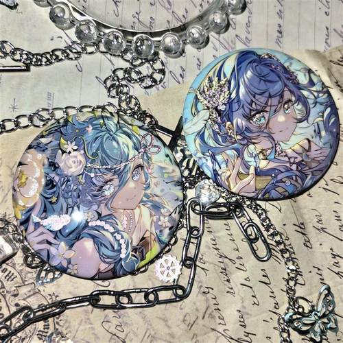 小红书同款重返未来1999同人谷子37银葱吧唧徽章桌面装饰挂件周边