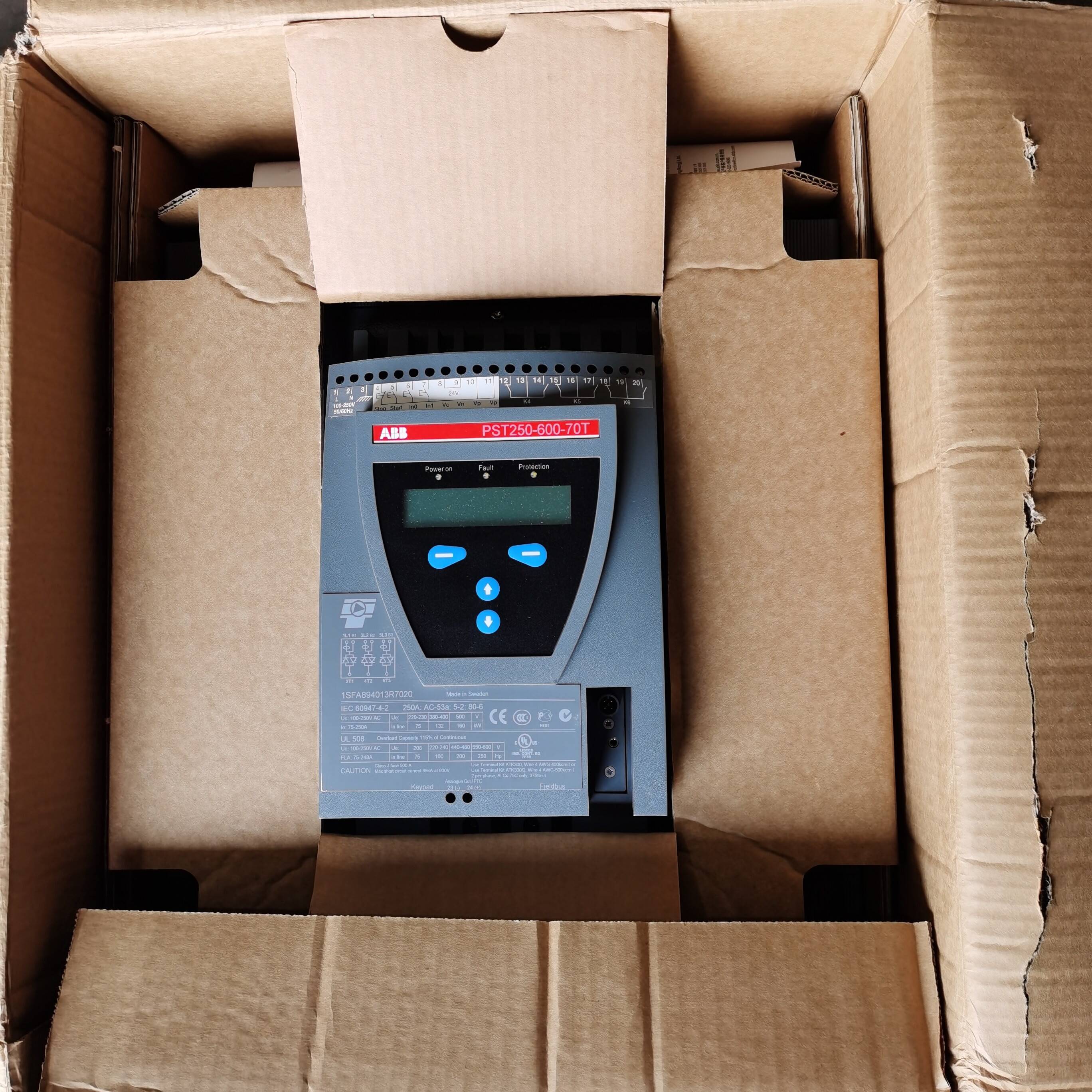 议价软起动132kw pst250-600-70t