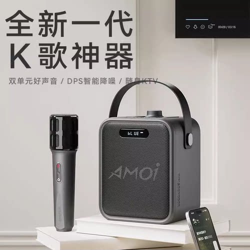 蓝牙音响K歌音箱带话筒接乐器