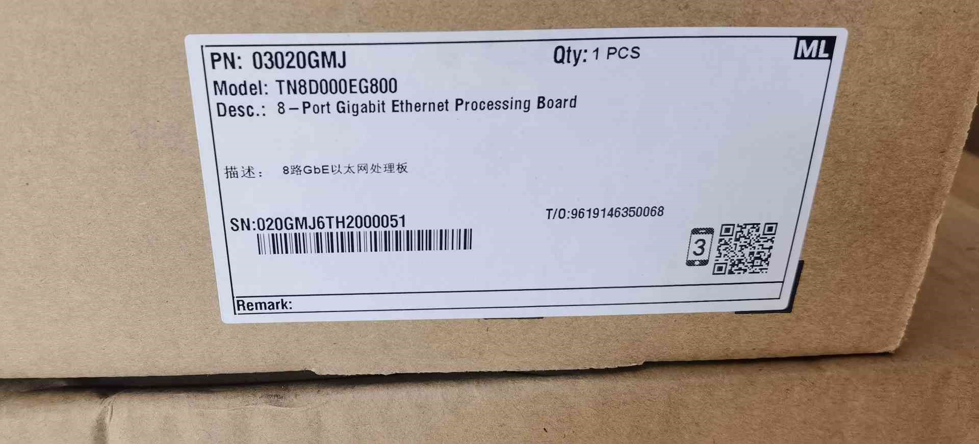 PTN3900设备上用的8路GbE以太网处理板.先议价