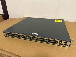 Cisco思科 WS-C3750G-48TS-S 48口千兆先议价