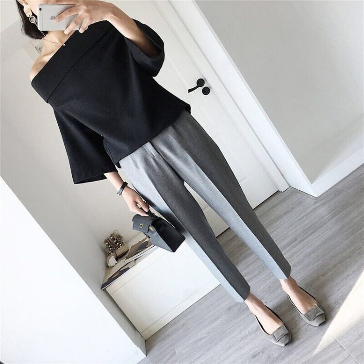 womenclothes西装裤女夏