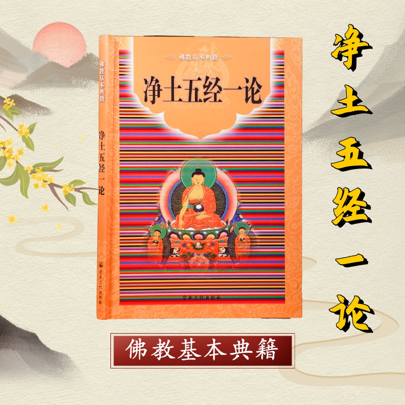 净土五经一论康僧铠无量寿经佛教基本典籍宗文校宗教文化出版社