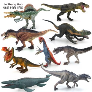 新款大号棘龙镰刀龙暴虐霸王龙恐龙仿真动物男孩女孩儿童玩具礼物