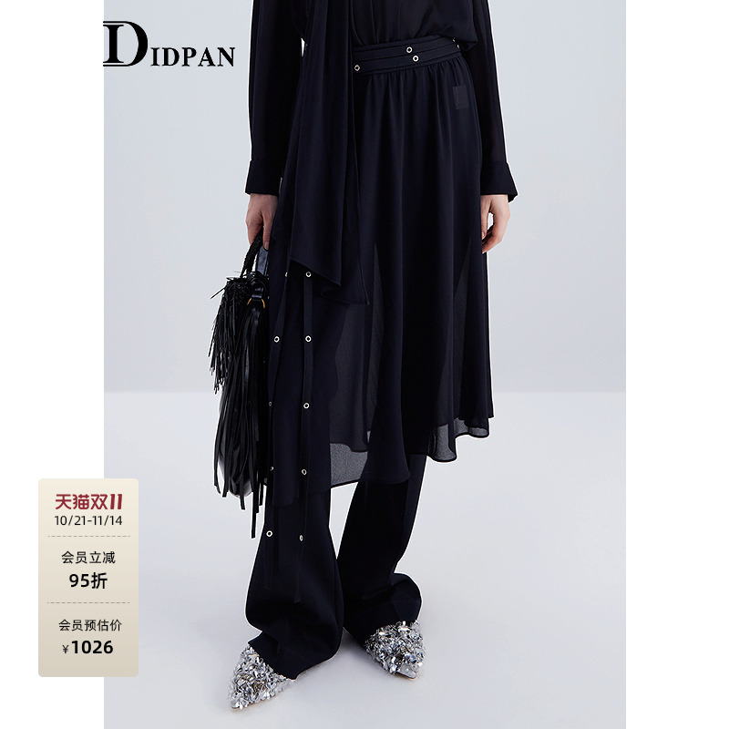 IDPAN腰封女2025季新款商场同款时尚摩登通勤个性绑带