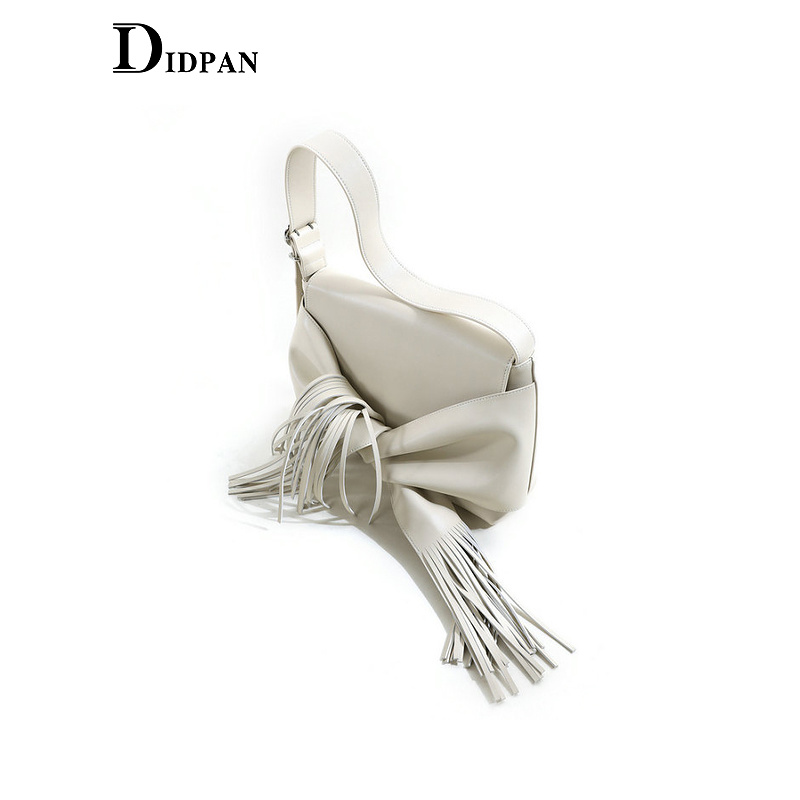 IDPAN品牌单肩包新款高级感流苏设计小众个性原创手提包