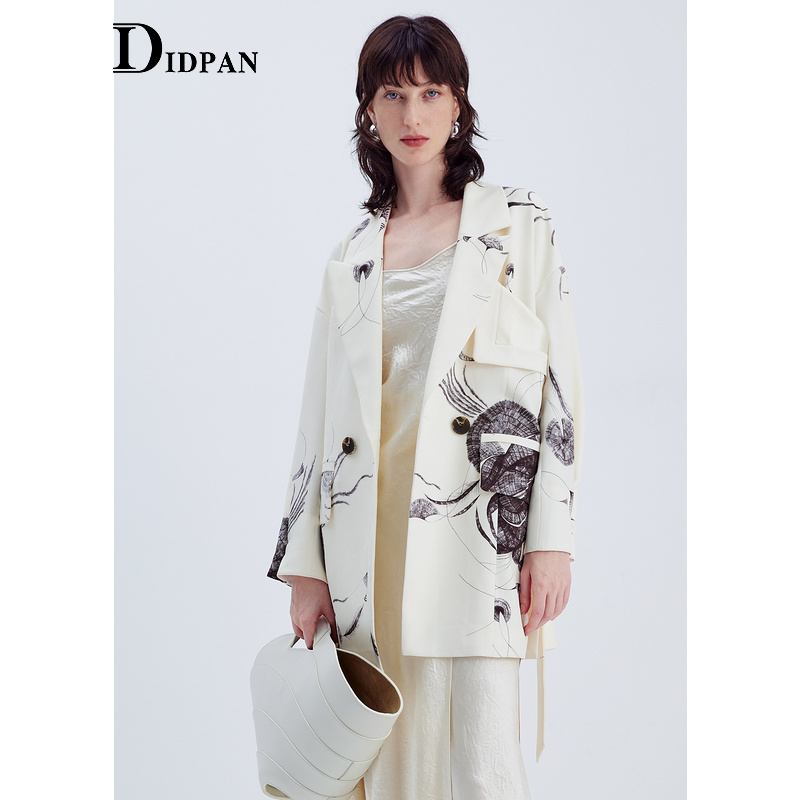 IDPAN时尚通勤西服外套