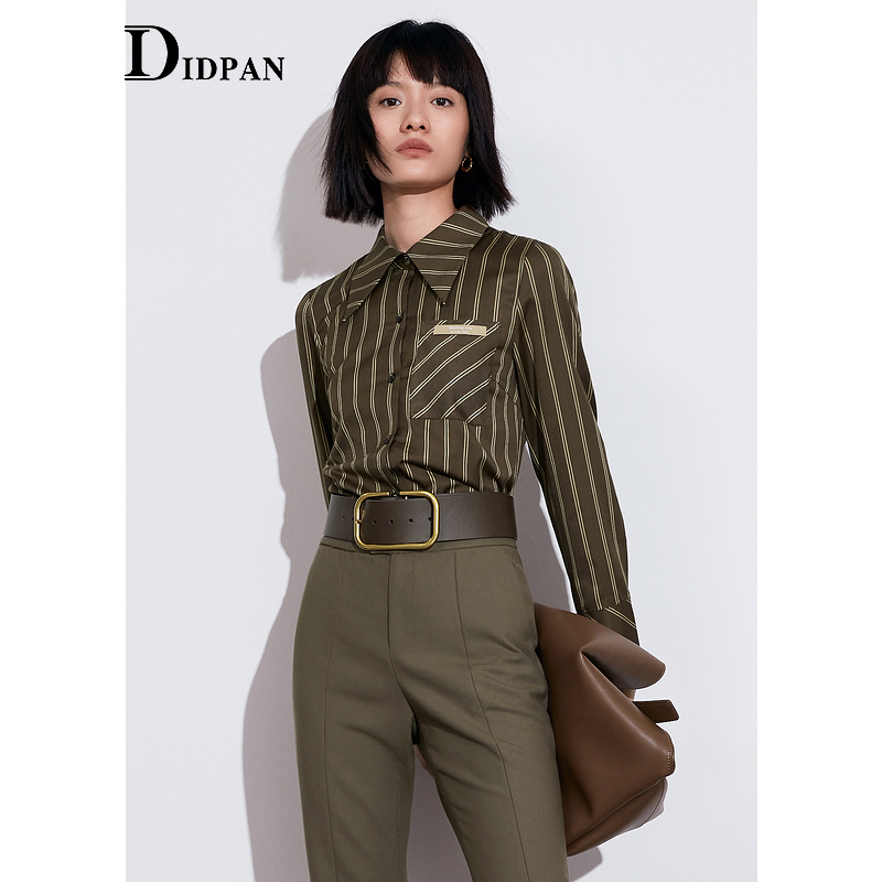 IDPAN女装商场同款艺术极简衬衫