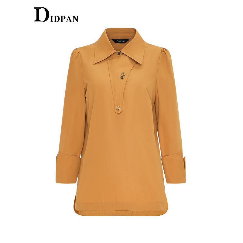 IDPAN女装春季长袖梭织上衣