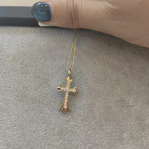 珠宝展 意大利K18金明星同款万能扣吊坠（不含链）ISA6K18KL