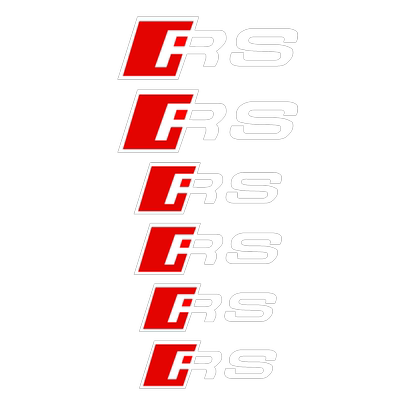 奥迪卡钳贴纸耐高温防水刹车改装