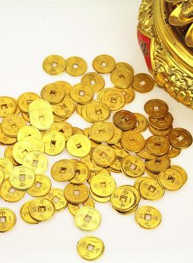 真金镀金铜钱子孙桶挂件