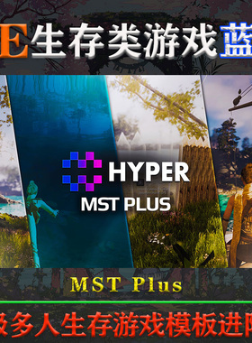 UE5.4虚幻5蓝图Hyper Multiplayer Survival Template Plus [MST]