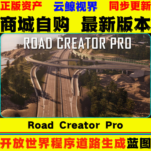 开放世界程序道路生成系统