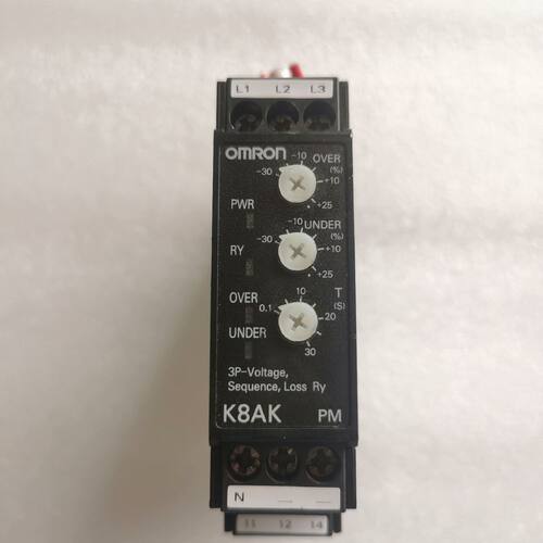 龙缺相保护器相序继电器K8AK-PM2拆机件 实物拍摄如