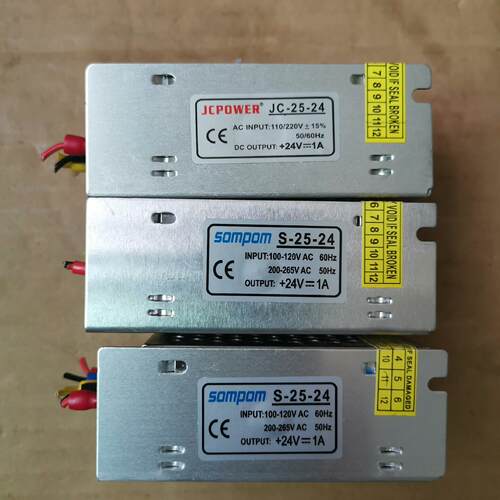 SOMPOM开关电源S-25-24、JC25-24 24V/