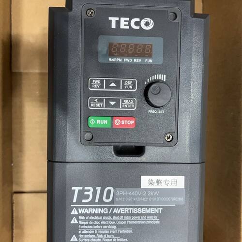 TECO东元T310-4003-变频器 2.2KW 3