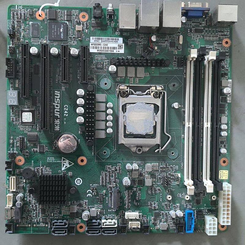 浪潮Inspur C242服务器主板 拆机件 型号MP3