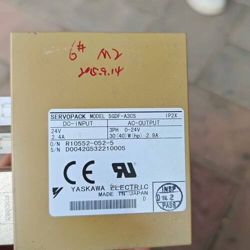 安川驱动器SGDF-A2CP 电压24V