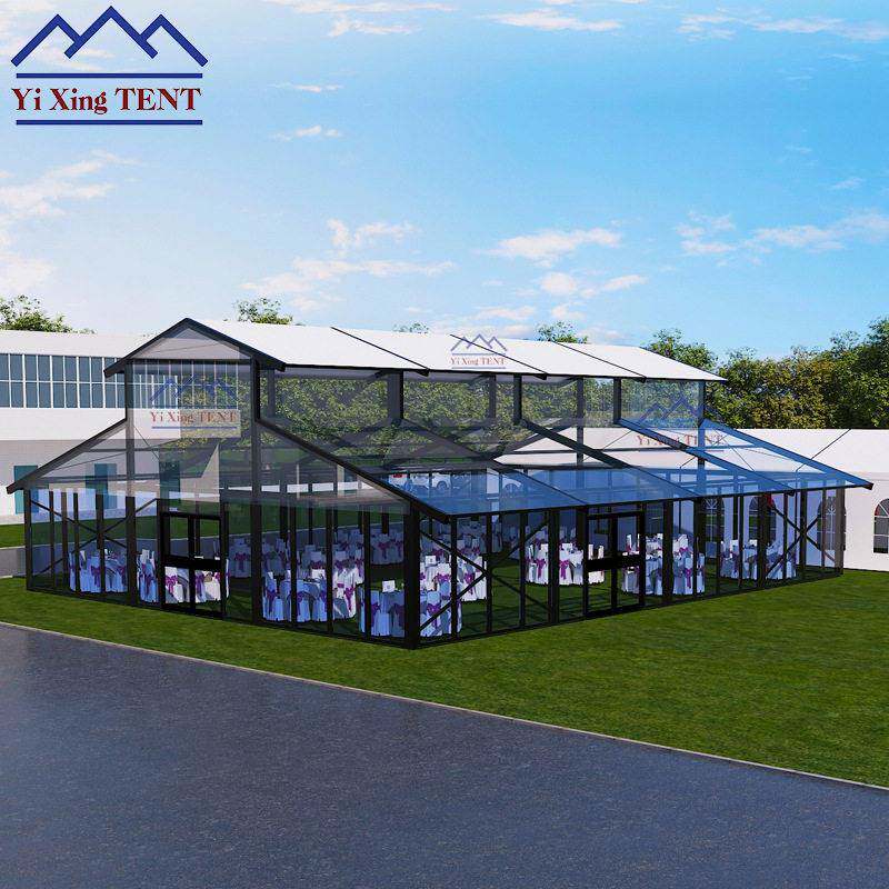 户外端婚礼帐篷铝合金婚庆篷房派对活动透明棚房Weddingtent