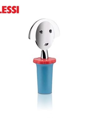 ALESSI 安娜红酒瓶塞密封防尘保鲜创意家用可爱香槟葡萄酒塞子
