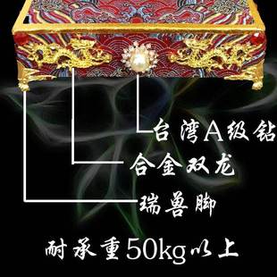 实木神像莲花佛座台长方形装饰木佛座台门挡饰品家居饰品底座加高