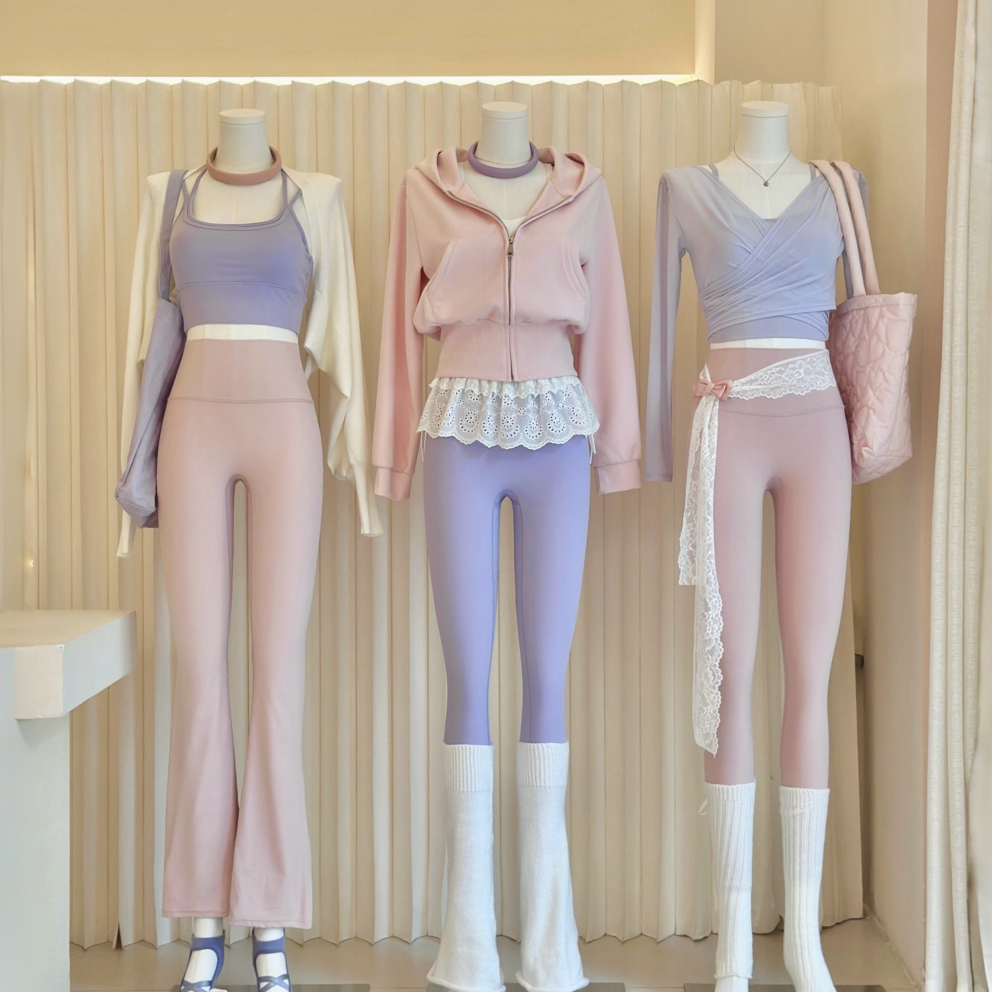 祖儿兔兔·“东方既白" 针织披肩卫衣秋冬瑜伽套装2512D13,运动/瑜伽/健身/球迷用品,瑜伽套装,淘宝优惠券,粉丝福利购,淘宝优惠卷