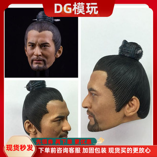 现货 1/6兵人头雕模型 古代系列 岳飞 黄晓明 精忠报国 岳飞头雕