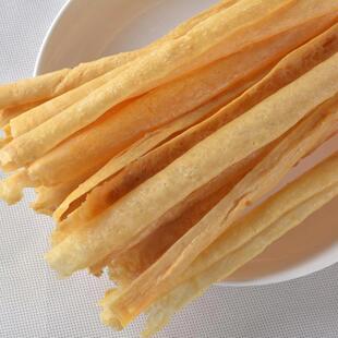 新货井冈山豆皮豆浆皮干货豆腐竹豆制品江西遂川特产管子手工自制