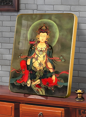 文殊菩萨高清画像结缘摆台南无大智文殊师利菩萨装饰挂画佛像摆件