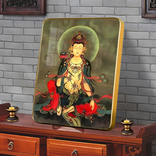 “文殊菩萨”高清画像结缘摆台