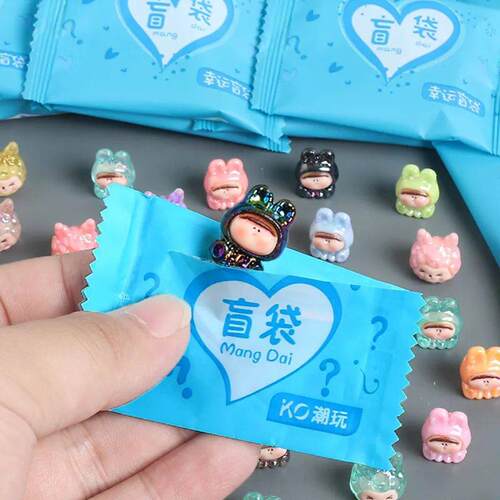 迷你电镀莉莉丝kiki头同款盲袋混装diy摆件仿真3d立体树脂小配件
