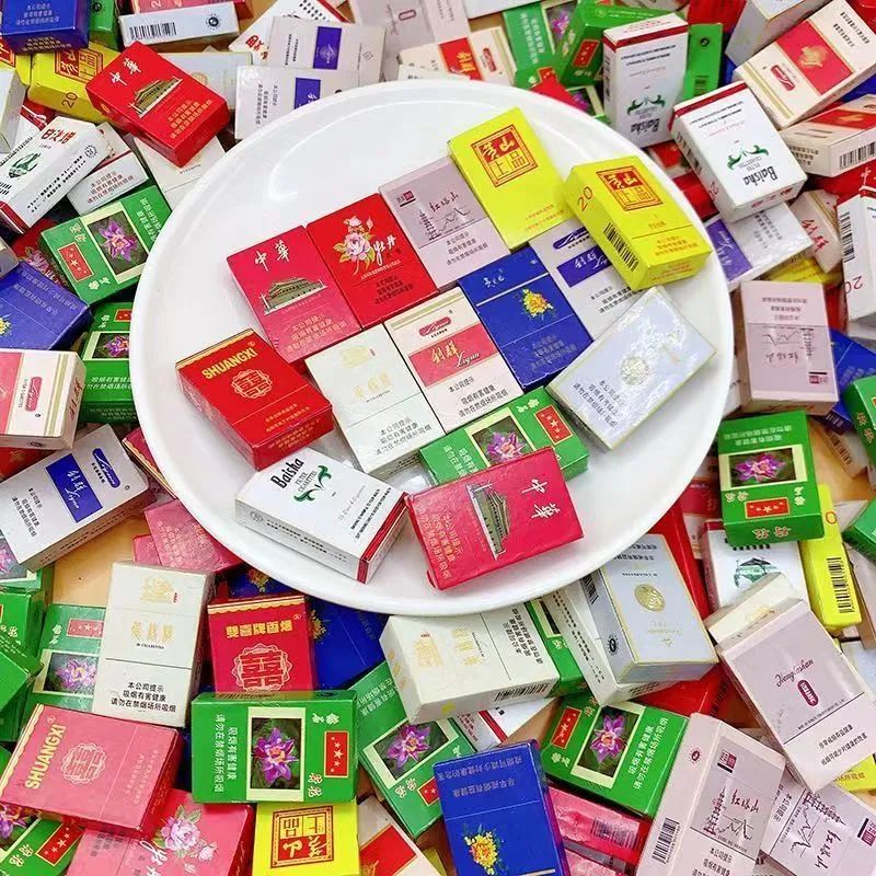 仿真3d立体烟盒模型创意个性微景观装饰小摆件手工DIY饰品玩具